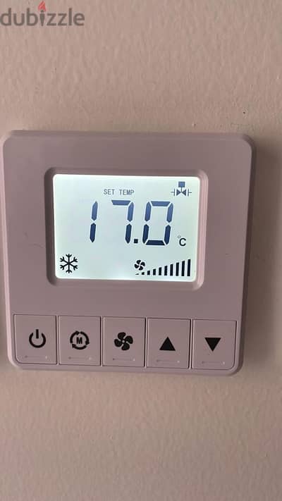 Chilled water FCU Thermostat