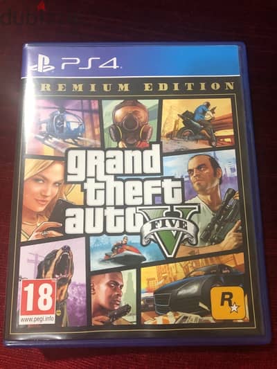 gta 5 premium edition only used for 3 to 4 weeks no scratches