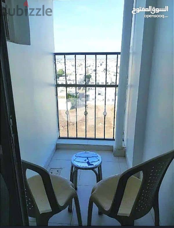 furnished flat شقه مؤثثه بالمعبيلة 7