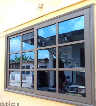 aluminium and upvc window