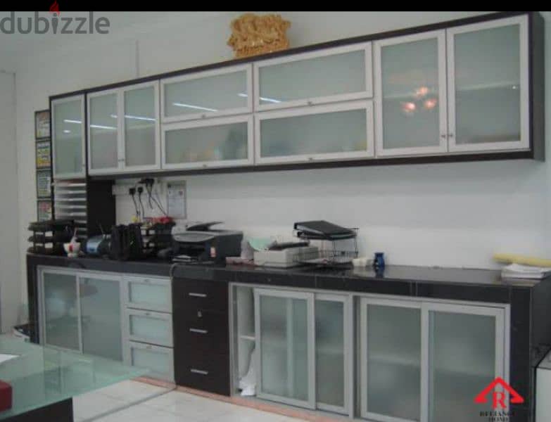 aluminium and wood kitchen cabinets 4