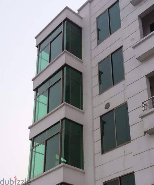 ACP Clading and curtain wall glass work 4