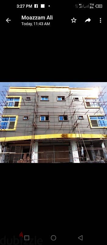 ACP Clading and curtain wall glass work 11