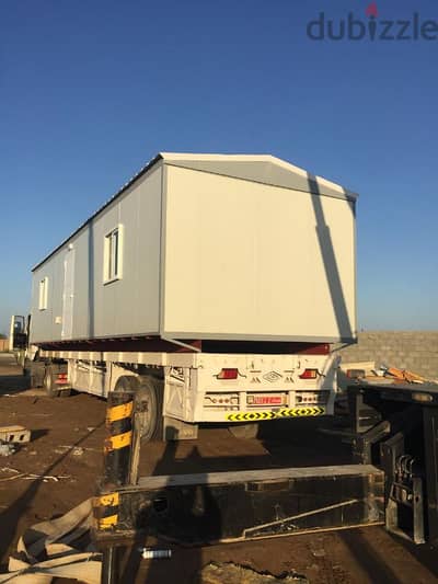 steel sandwich panel cabin, prefabricated porta cabins ,used container