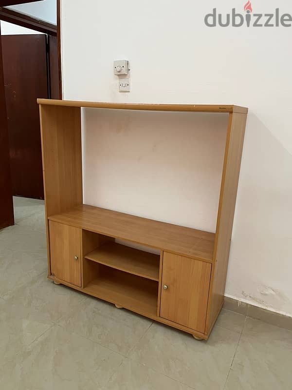 TV stand + cupboard 2 door 0