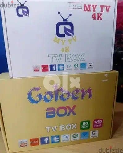 Latest model Android box with 1year subscription