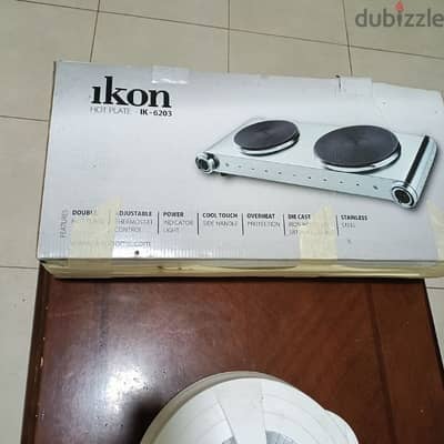 IKON HOT PLATE DOUBLE