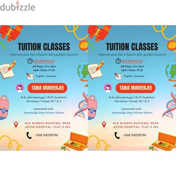 Home Tuition with guided lessons up to Grade 6 0