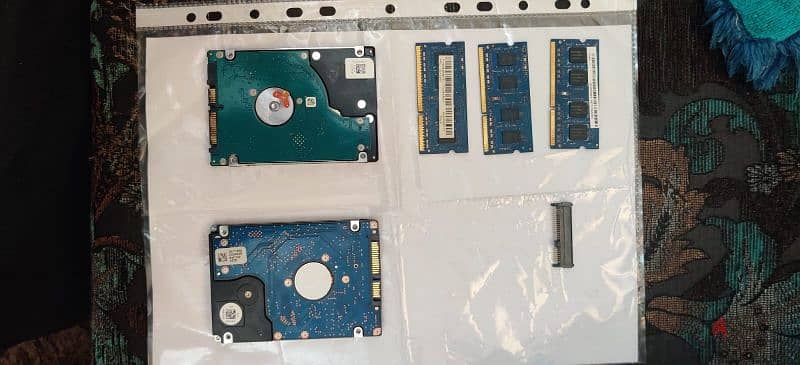 Laptop Harddisk and Ram 2