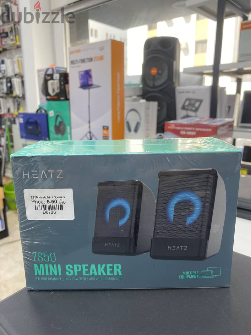 Heatz Mini Speaker 2.0 USB Channel ZS50 ( brandnew ) 1