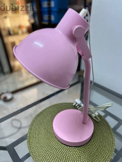 Pink Study Lamp