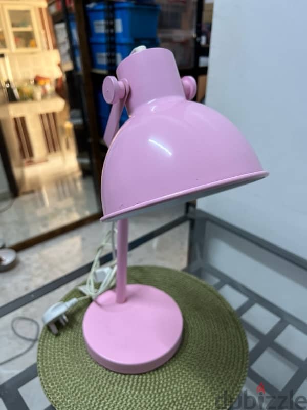 Pink Study Lamp 1