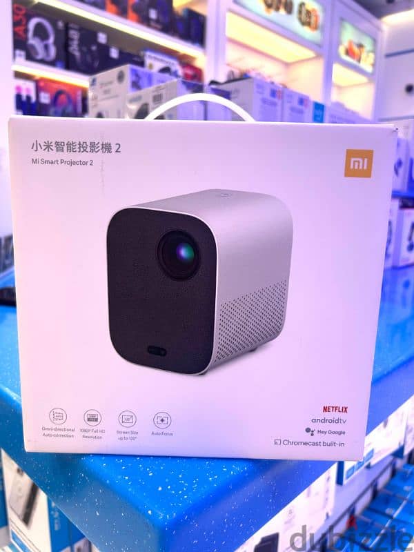 Xiaomi MI Smart Video Projector 2, 1920x1080 Full HD,Android TV 0