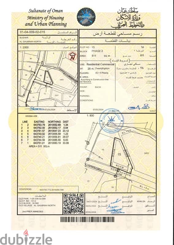 مسقط ، الغبرة الشمالية 0