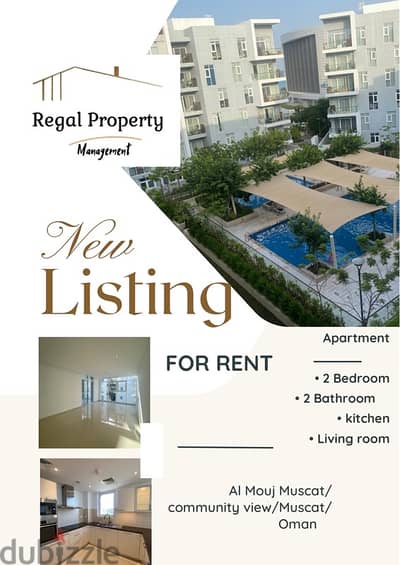 2 bedroom At al mouj Muscat property for rent