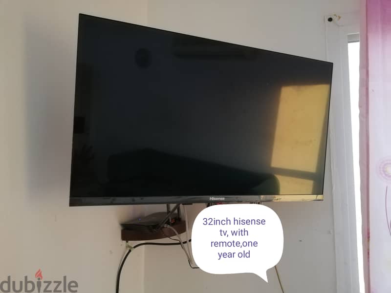 Hisense tv, 32 inch 2