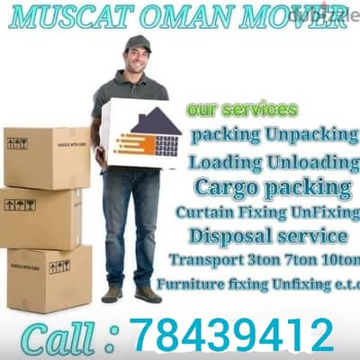 muscat furniture house shiftingg low price