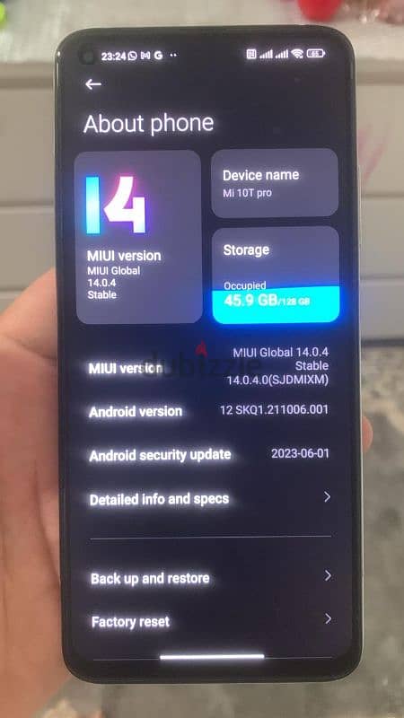 mi 10T pro 5G for sale or exchange 1