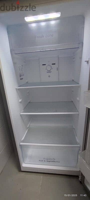 Hisense double door refrigerator