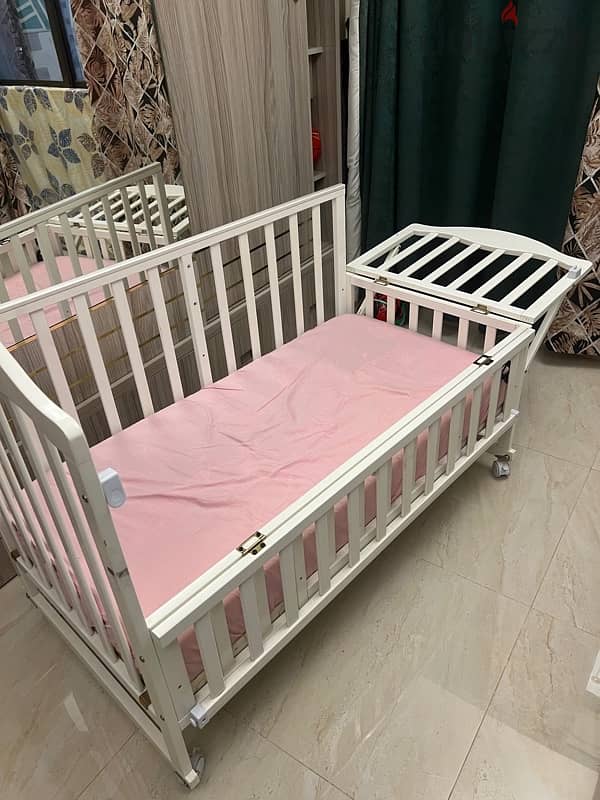 Baby cot 2 in 1 3