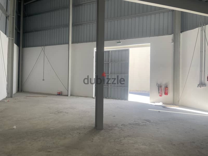 Warehouse for Rent/ Sale in Rusail للإيجار/ البيع مخزن جديد بالرسيل 3