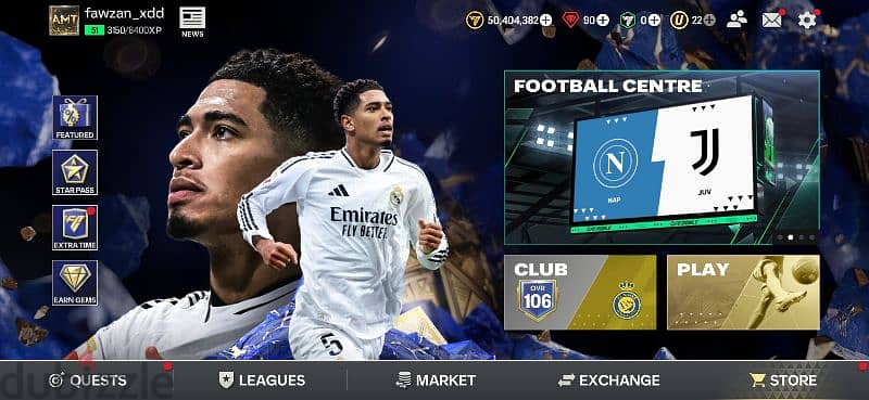 Fifa 106ovr account ea fc mobile 2