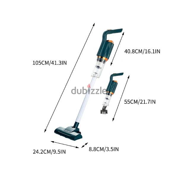 Portable 2in1 handstick vaccum cleaner 2