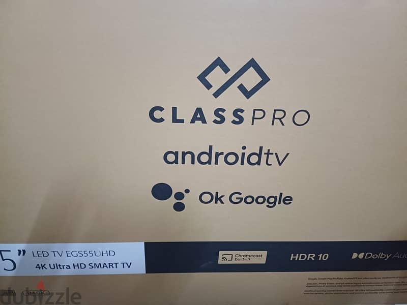 Classpro Android 55" Google TV 0