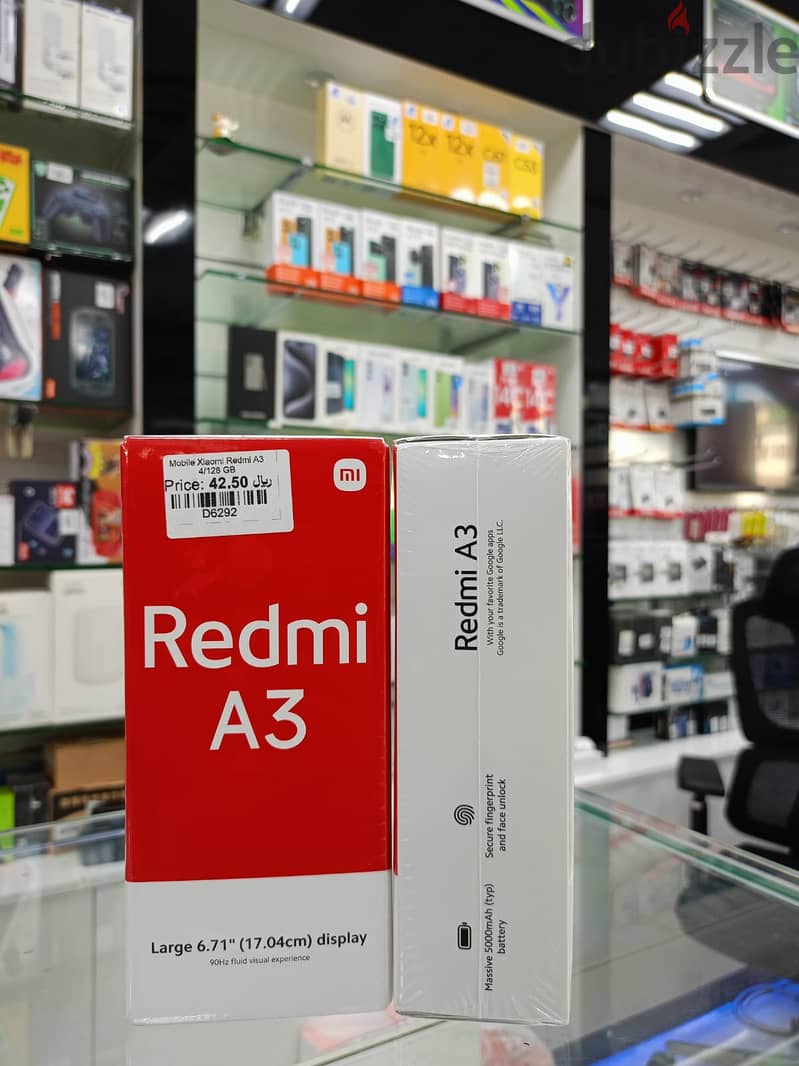 Mobile Xiaomi Redmi A3 Smartphone 4GB Ram 128GB Storage 0