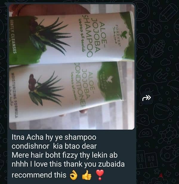 forever aloe jojooba shampoo 8