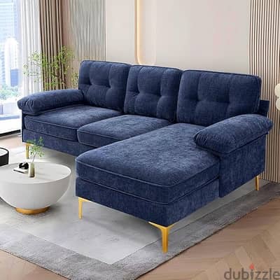 l shape sofa with bad making