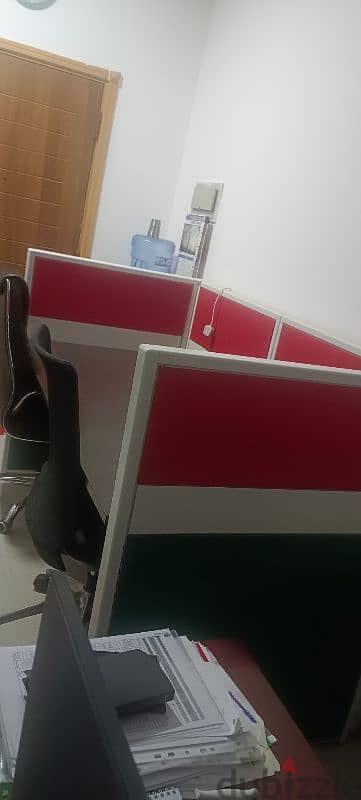 Sales Office Table, chair and Cobort File Rack 4