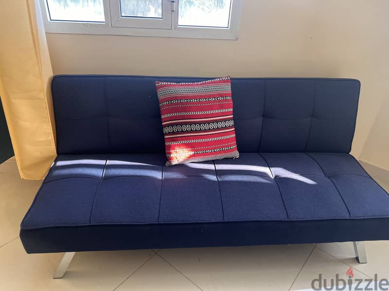 Stylish sofa blue color 1