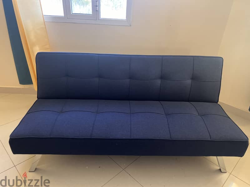 Stylish sofa blue color 3