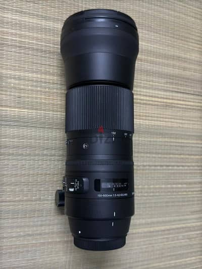 Sigma 150-600mm f/5-6.3 DG OS HSM معروض عدسة للكانون