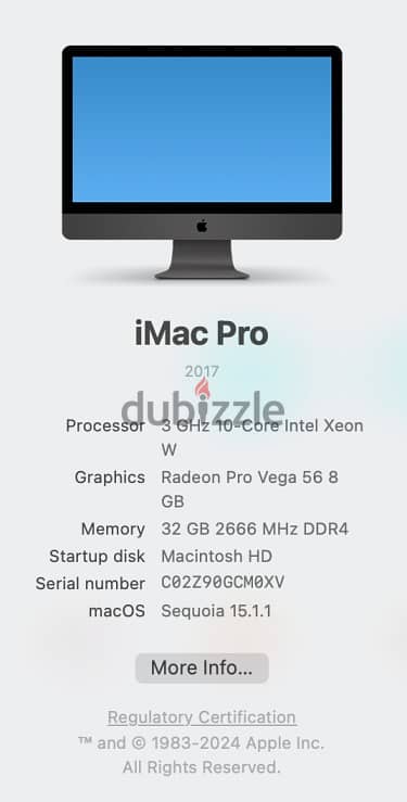 iMac Pro 2017 - 10-Core Intel Xeon, 32GB RAM, Excellent Condition 3