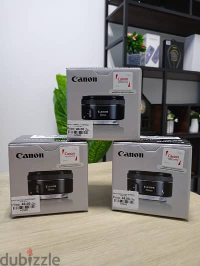 Canon Camera Lens EF50MM F1.8 STM