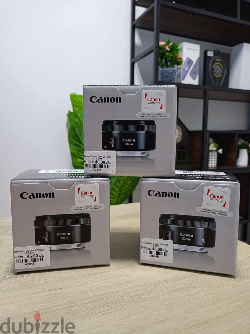 Canon Camera Lens EF50MM F1.8 STM 0