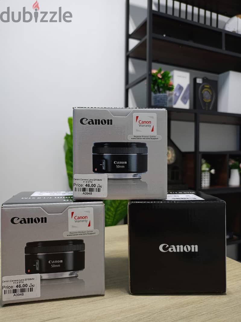 Canon Camera Lens EF50MM F1.8 STM 2