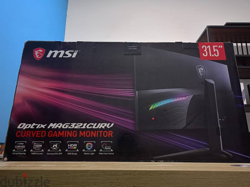 MSI Optix G241 MAG321CURV Curved Gaming Monitor 31.5 Inch 1