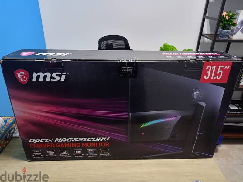 MSI Optix G241 MAG321CURV Curved Gaming Monitor 31.5 Inch 2