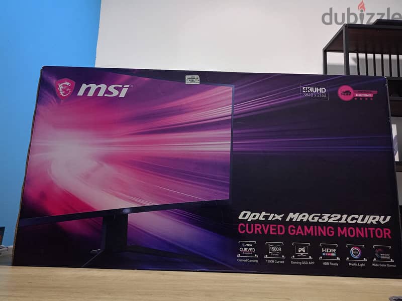 MSI Optix G241 MAG321CURV Curved Gaming Monitor 31.5 Inch 3