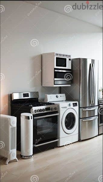 AC washing7 machine7 refrigerator microwave oven dishwasher