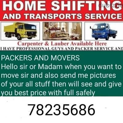 The mover's House shifting Carpenter Pickup Truck rental 3 ton 7 10