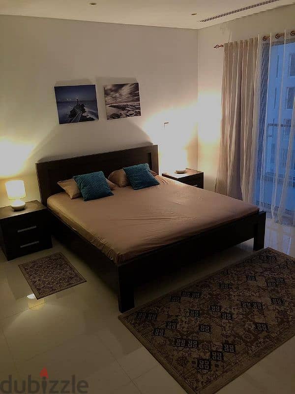 fully furnished apartment for rent in almouj Muscat Marina 3 4