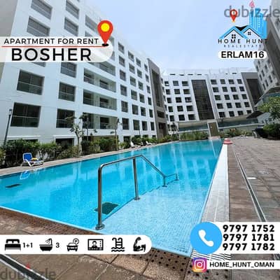 BOSHER | BEAUTIFUL 1+1 BHK APARTMENT IN LAMAR FOR RENT