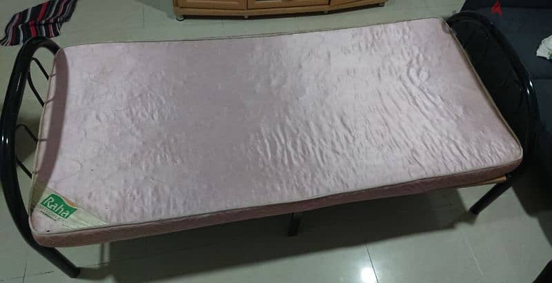 Single bed with mattress 1