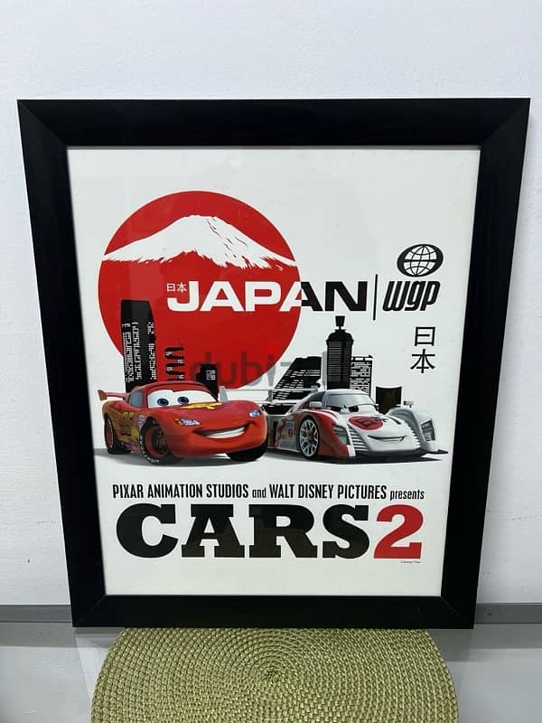 Cars 2 wall poster 1