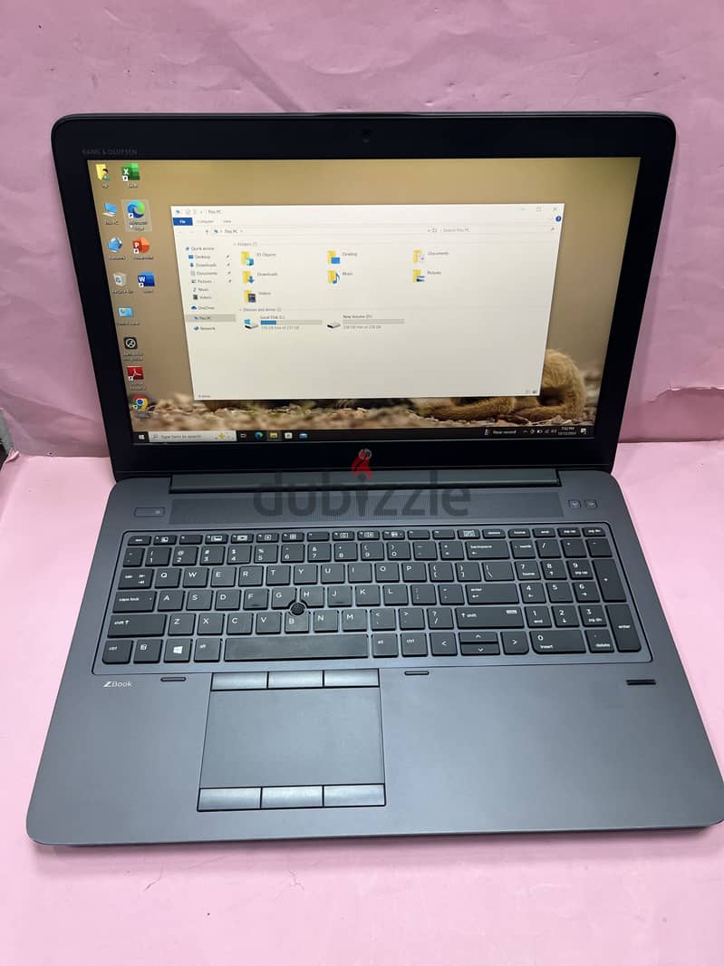 HP ZBOOK XEON 16GB RAM 512GB SSD 2GB NVIDIA GRAPHICS 15-6 INCH SCRE 2