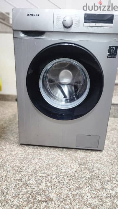 samsung little used front load washing machine slim 8kgs